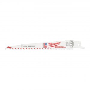 Полотно демонтажное Milwaukee FANG KERF S611DF 150 x 5 мм/ шаг зуба 5 мм (5шт)