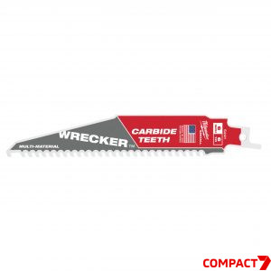 Полотно сабельное Milwaukee  SAWZALL™ WRECKER CARBIDE 150x6
