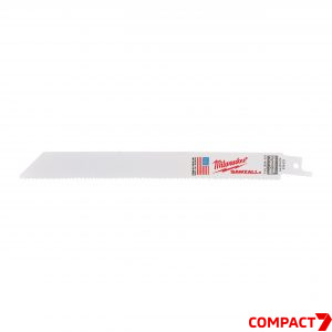 Полотно сабельное SAWZALL™ 200х2.5/1.8 THIN KERF Bi-Metal 8%Co (5шт/уп) Milwaukee
