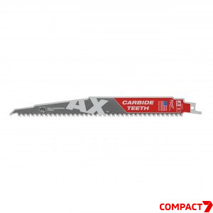 Полотно сабельное SAWZALL™ AX CARBIDE 230x5 (5шт/уп) Milwaukee