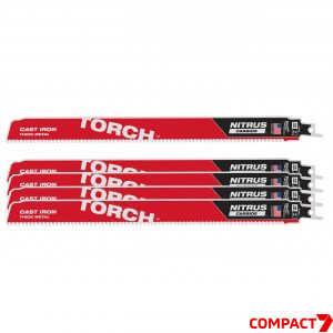 Полотно сабельное SAWZALL™ TORCH Nitrus CARBIDE 300x3.6 (5шт/уп) Milwaukee