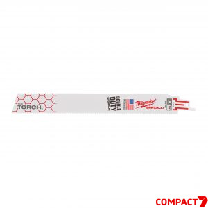 Полотно сабельное Milwaukee  SAWZALL™ TORCH 230х2.5 Bi-Metal 8%Co (25шт/уп)