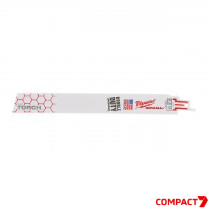 Полотно сабельное Milwaukee  SAWZALL™ TORCH 230х1.8 Bi-Metal 8%Co (25шт/уп)