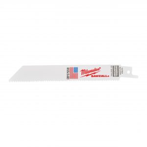 Полотно сабельное SAWZALL™ 150х2.5/1.8 THIN KERF Bi-Metal 8%Co (50шт/уп) Milwaukee